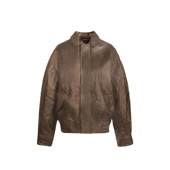 Lioness Kenny Bomber Jacket Oversized | Chocolate A1 - Picture 9 of 11
